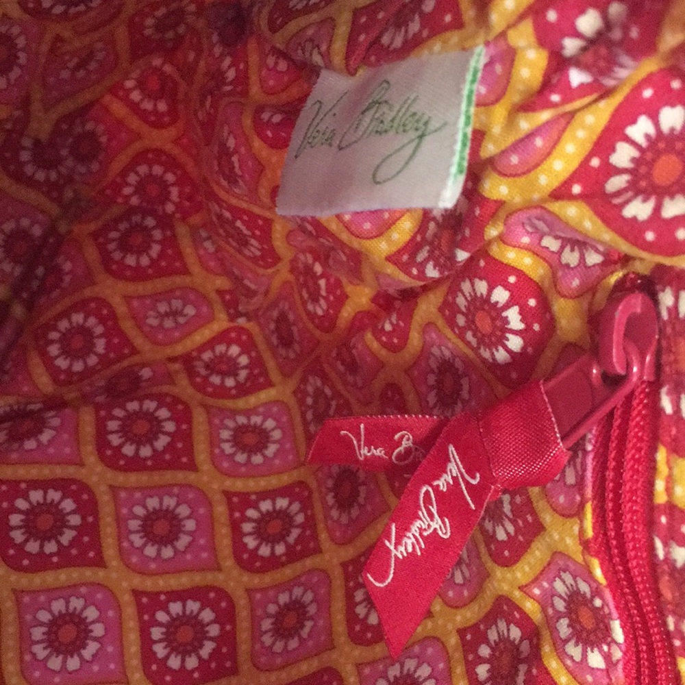 Vera Bradley Large Raspberry Fizz Rtd Shoulder Bag - image 7